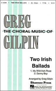 Two Irish Ballads TTB choral sheet music cover Thumbnail